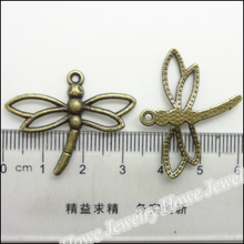 15pcs Charms Dragonfly Pendant  Bright Antique bronze  Zinc Alloy Fit Bracelet Necklace DIY Metal Jewelry Findings 2024 - buy cheap