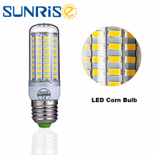 led lamp E27 Led Candle Bulb 220V LED E14 Corn Lamp 5730 24 36 48 56 69 72leds Energy Saving Light for Home Chandelier Lighting 2024 - buy cheap