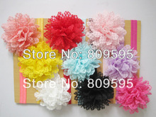 Free shipping 9pcs Lace Flower Kids Baby Girls Headband Hair Band Bow Headwear Accessories 2024 - buy cheap