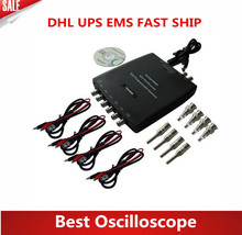 DHL NAVIO RÁPIDO de Alta qualidade 1008B 8CH PC USB Oscilloscope DAQ 8CH Programável Gerador 2.4MSa/s transporte expresso 2024 - compre barato