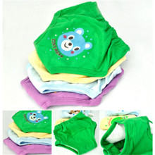 Conjunto de 4 unids/set de ropa interior reutilizable para bebé, pantalones de entrenamiento impermeables de 4 capas, ropa suave para bebé 2024 - compra barato