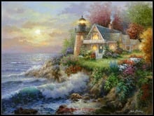 Needlework for embroidery DIY DMC High Quality Counted Cross Stitch Kits 14 ct Oil painting - Guardian of the Sea 2024 - buy cheap