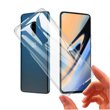 SUREHIN silicone case for ONEPLUS 6 6T 7 pro 5 5T cover tpu clear coque clear matte transparent shell for ONE PLUS 6 6T case 2024 - compre barato