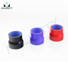 5 pcs 3 1/8" to 2 3/4" Straight Reducer Silicone Turbo Hose Coupler 70mm - 80mm  black/blue/red 2024 - buy cheap