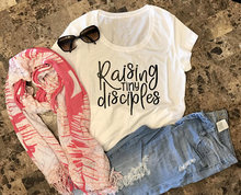 Raising disciples christian t-shirt inspirational t-shirt teacher's sister's gift quote t-shirt women fashion tees grunge tops 2024 - buy cheap