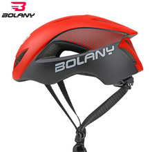 Сверхлегкий велосипедный шлем BOLANY для езды на велосипеде, ЭПС, Интегрированный шлем MTB, дорожный велосипедный защитный гоночный шлем Casco Ciclismo 58-61 см 2024 - купить недорого