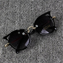 kids sunglasses boys girls kids brand cat eye glasses sun glasses cute baby uv400 lens sunglasses shades glasses 2024 - buy cheap