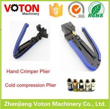 Free shipping Hydraulic crimping tool RG59 RG6 RG11 Compression Plier F Connector Crimping Tool 2024 - buy cheap