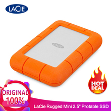 Жесткий диск Seagate LaCie, прочный внешний мини-жесткий диск, 1 ТБ, 2 ТБ, 4 ТБ, USB 3,0, 5400 об/мин, 2,5 дюйма, жесткий диск 100%, 0 оригинальный 2024 - купить недорого