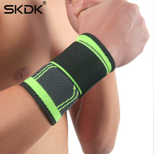 SKDK 1PC 3D Pressurized Fitness WristBand Crossfit Gym Powerlifting Wrist Support Brace sleeve Bandage Hand Wraps 2024 - buy cheap