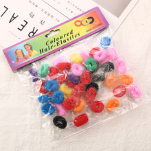 45pcs/lot Colorful Child Kids Hair Holders Cute Rubber Bands Hair Elastics Accessories Lovely Girl's Charms Tie Gum 2024 - buy cheap