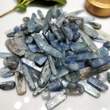 100g Natural Kyanite crystal gravel Stones Quartz Mineral Specime Healing Reiki Fish Tank Flowerpot home Decoration Energy Stone 2024 - buy cheap