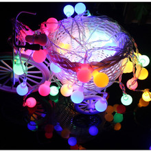 2m 10 Led Light Outside Garden Lights String Fairy Led Battery Powered Christmas Decorations For Home Decoration Accessories 2024 - buy cheap
