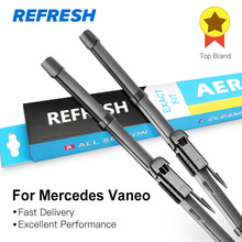 REFRESH Wiper Blades for Mercedes Benz Vaneo W414 26"&24" Fit Pinch Tab Arms 2004 2005 2024 - buy cheap