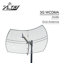 Antena de red externa de alta ganancia, 1920-2170mhz, funciona para 3G, WCDMA, 2100mhz, UMTS, conector hembra, 20dBi 2024 - compra barato