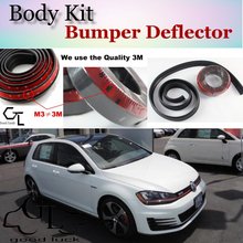 Bumper Lip Deflector Lips For Volkswagen VW DCX Routan Front Spoiler Skirt For TopGear Friends Car Tuning / Body Kit / Strip 2024 - buy cheap