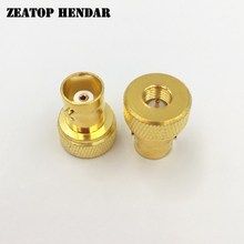 50Pcs Brass Gold Plated SMA Male Jack to BNC Female Plug Straight RF Coaxial Coax Adapter Connector 2024 - buy cheap
