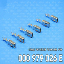 Frete grátis 50/100/500 pcs/lote terminais de crimpagem (pinos) para reparação de assento de fio 000979026e 2024 - compre barato