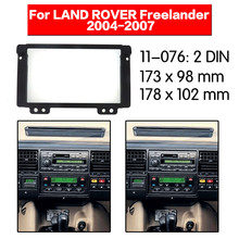 Kit de instalação do painel land rover freelander, kit de painel de áudio estéreo com adaptador de estrutura, 11 a 076 2 din 2024 - compre barato