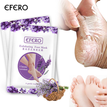 2 pces = 1 par esfoliante pé máscara peeling meias mortos remover para calcanhar perna saúde para pés suaves cuidados com os pés spa cuidados com a pele 2024 - compre barato