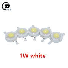 Lámpara LED de alta potencia, 100 Uds., 1W, blanco puro/blanco cálido, 300MA, 3,2-3,4 V, 100-120LM, Chip 30mil 2024 - compra barato