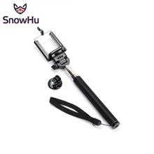 Snowhu bastão estabilizador de bolso dobrável, bastão em alumínio para extensão, tripé com adaptador + clipe para gopro hero 9 8 7 6 5 gp161 2024 - compre barato