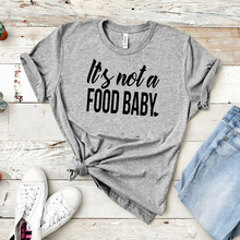 Camiseta con mensaje de "no es una comida" para bebé embarazada, camisa de embarazo, revelo, camiseta de espera, 2019 2024 - compra barato