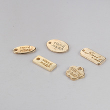 MRHUANG 30pcs Handmade Charms Gold-Colour DIY Bracelet Jewelry  Components DIY Craft 2024 - buy cheap