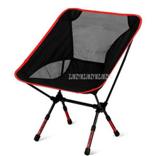 Cadeira portátil de pesca leve para praia, descanso dobrável portátil para acampamento, suporte com carga de 150kg, altura ajustável 2024 - compre barato