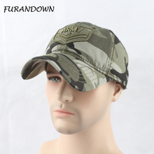 Furwindown-Gorra de camuflaje para hombre y mujer, gorro de béisbol con estampado de camuflaje, bordado a la moda, snapback, unisex 2024 - compra barato