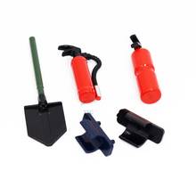 Mini Fire Extinguisher Shovel Decoration Part For 1/10 RC Rock Crawler Car Axial SCX10 RC4WD D90 TAMIYA CC01 Traxxas TRX4 TRX-4 2024 - buy cheap