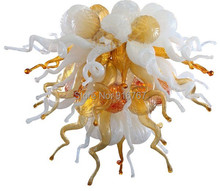 Free Shipping UL/CE 110v/220v LED Small Glass Lamp Hand Blown Glass Chandelier 2023 - buy cheap