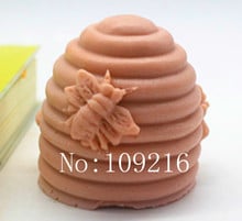 wholesale!!!1pcs Bees (ABL-C409) Silicone Handmade Soap Mold Crafts DIY Mould 2024 - buy cheap