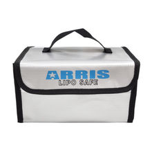 ARRIS Fire Retardant LiPo Battery Portable Safety Fireproof Case Bag Handbag Box 215*155*115mm For FPV RC Drones  Quadcopter 2024 - buy cheap