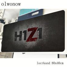 Alfombrillas de ratón H1Z1 de 80x40cm, populares, la mejor alfombrilla de ratón de gaming para jugadores, alfombrillas grandes de ratón personalizadas, teclado, pc 2024 - compra barato