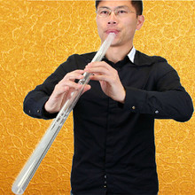 Xiao instrumento musical flauta vertical de cristal xiao, instrumento musical de jade de imiaição com 6 orifícios ou 8 orifícios 80cm f g xiao 2024 - compre barato