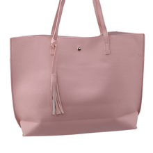 PU Leather Casual Tassel Handbags Female Designer Bag Vintage Big Size Tote Shoulder Bag High Quality Bolsos Women Bags 2024 - buy cheap