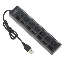 7 Ports hub usb LED USB High Speed Adapter USB Hub With Power on off Switch For PC Laptop Computer PC Laptop With ON/OF 2024 - buy cheap