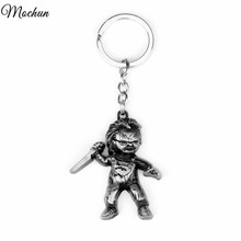 MQCHUN Movie Seed of Chucky Curse Of Chuck Keychain Antique Plated Metal Key Ring Figure Toy Key Chains Wholesale Retail 2024 - buy cheap