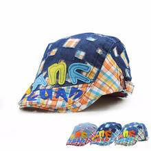 Fashion Letter Kid's Beret Hats Duckbill Casquette Boina Buckle Visors Golf Driving Flat Detective Hat Casquette Newsboy Cap 2024 - buy cheap