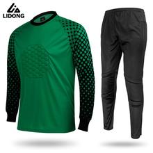Трикотажные футболки 2017, мужские футбольные штаны вратаря, тренировочный костюм для футбола, защитная форма вратаря 2024 - купить недорого