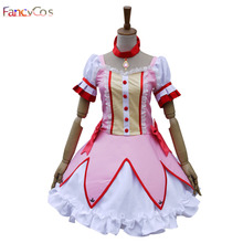 Halloween Women's Puella Magi Madoka Magica  Kaname Madoka Dress Cosplay Costumes Adult Costume Movie High Quality Custom Made 2024 - buy cheap