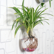 Прозрачная подвесная настенная ваза из стекла в форме капли, зеленая редис, гидропонная ваза для растений, Декор для дома и свадьбы 2022 - купить недорого