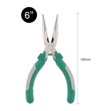 BERRYLION 6inch011203150 Needle Nose Plier Flat Long Nose Pliers Electrical Wire Cable Stripper Cutters Pliers Hardware Tools 2024 - buy cheap