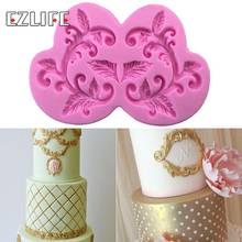 Lace Flower Silicone Cake Mold Sugarcraft Silicone Cake Decorating Fondant Mould DIY Baking Pastry Tools Kitchen Accessories 2024 - buy cheap