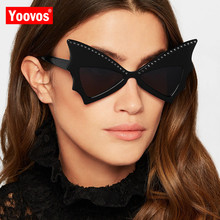 Yoovos 2019 Vintage Butterfly Sunglasses Women Luxury Plastic Classic Retro Street Beat Eyewear Men Driving Oculos De Sol UV400 2024 - buy cheap