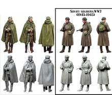 1/35 Scale Resin Figure 2 Soviet Soldiers 2024 - buy cheap