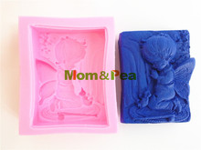 Mom & guisante 0345 envío gratis molde de silicona para niño decoración de pasteles Fondant pastel 3D molde de silicona de calidad alimentaria 2024 - compra barato