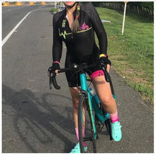 Женский костюм для триатлона, спортивный костюм из Джерси с длинным рукавом, для велоспорта, Ropa ciclismo, 2019 2024 - купить недорого