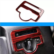 1PC Wood ABS Chrome Car Headlight Adjustment Button Cover Trim Moldings For Mercedes Benz Vito 2016-2017 Car Styling Accessories 2024 - buy cheap